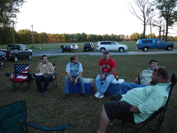 pig roast guests